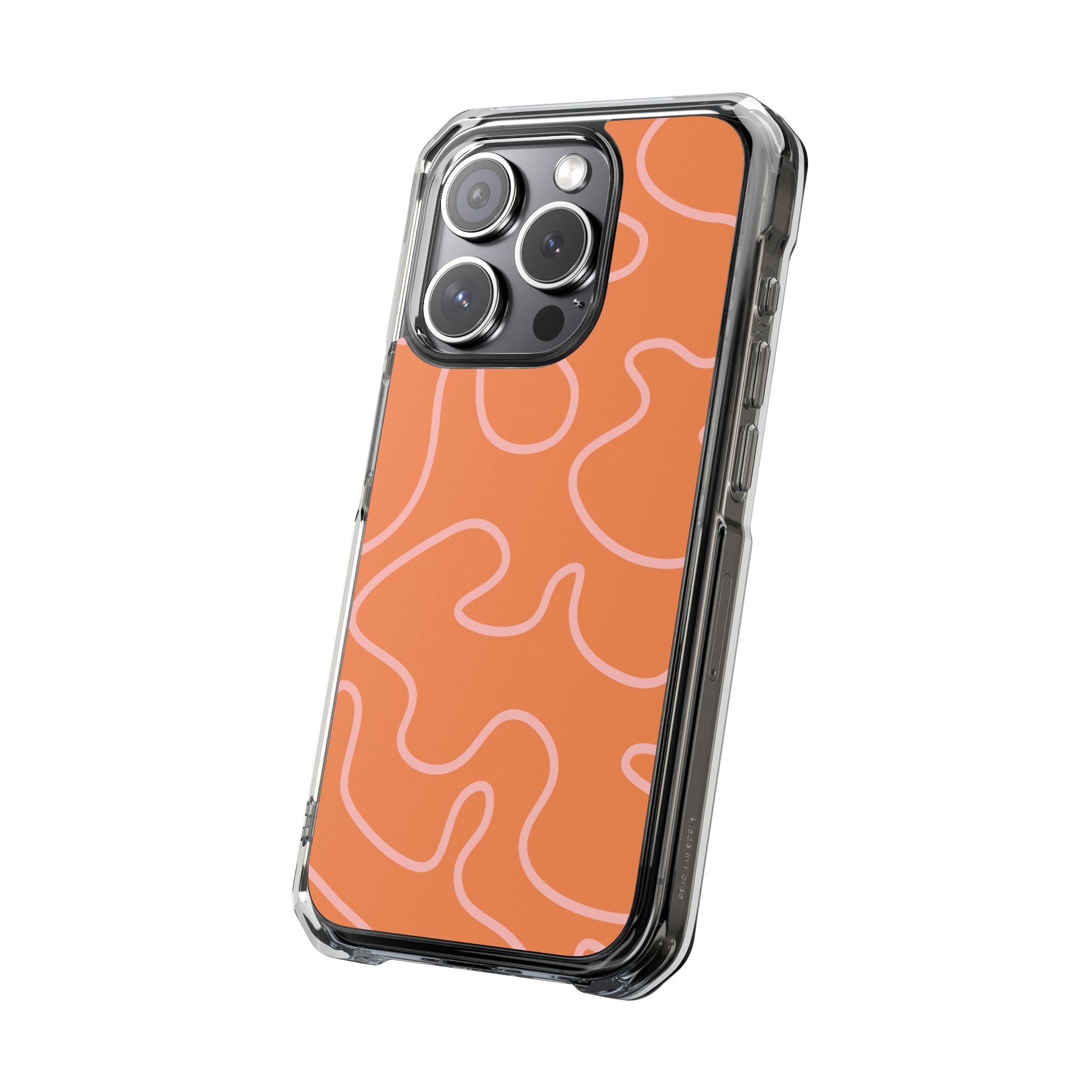 Retro Waves - Magnetic Clear Impact Case