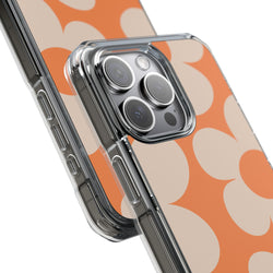 Image of Retro Flowers - Magnetic Clear Impact Case