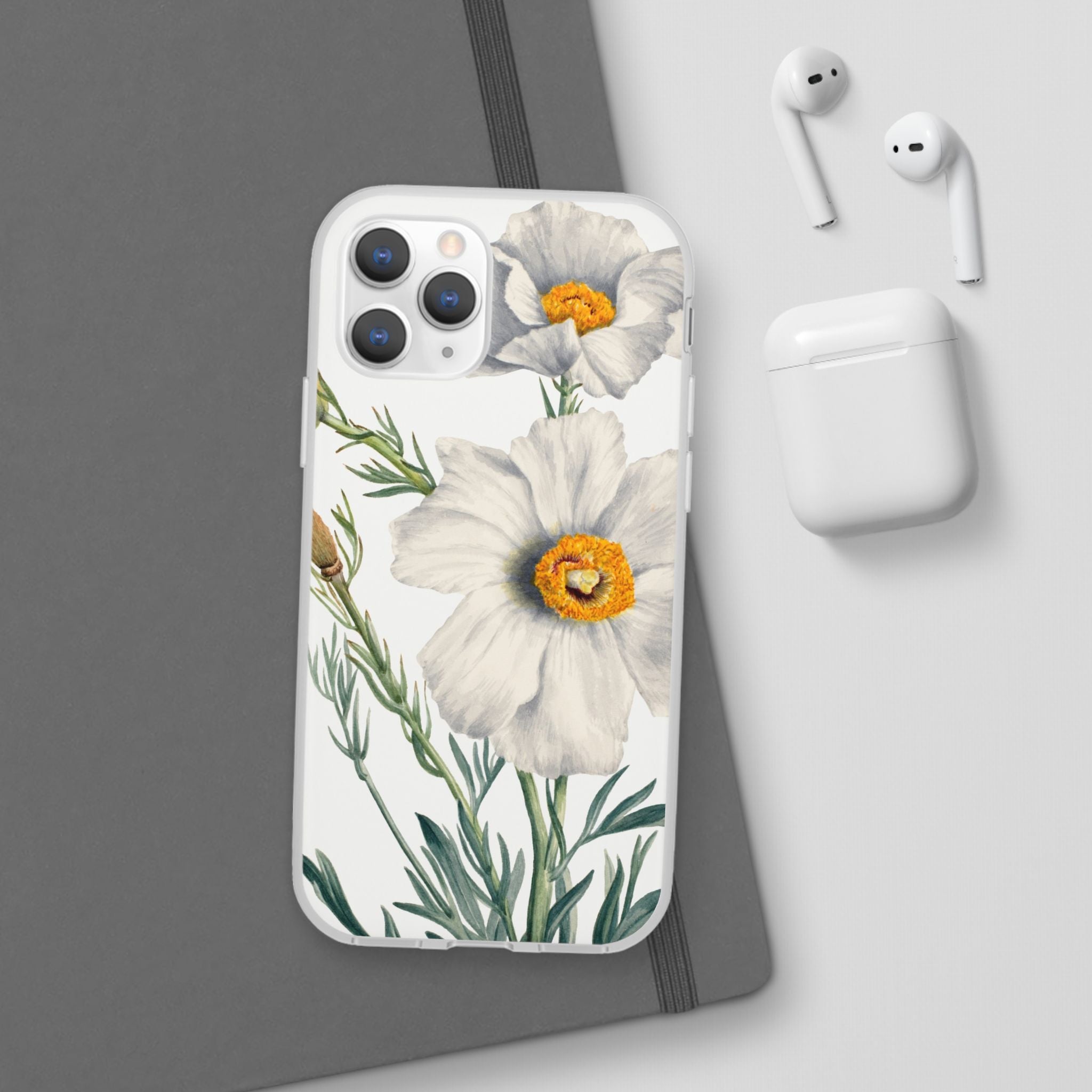 Matilija Poppy by Mary Vaux Walcott - Flexi Case