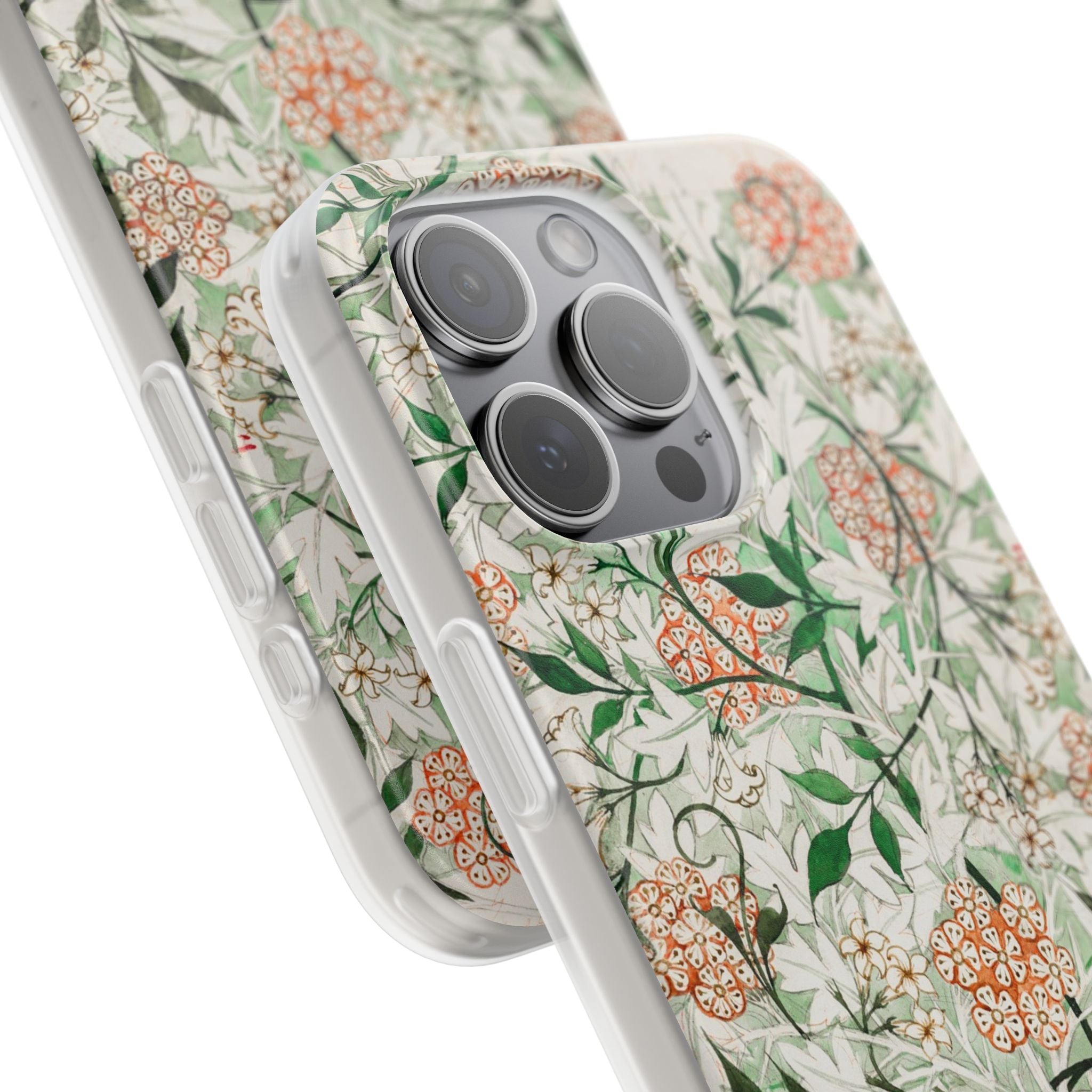 William Morris's (1834-1896) famous Jasmine pattern artwork - Flexi Case