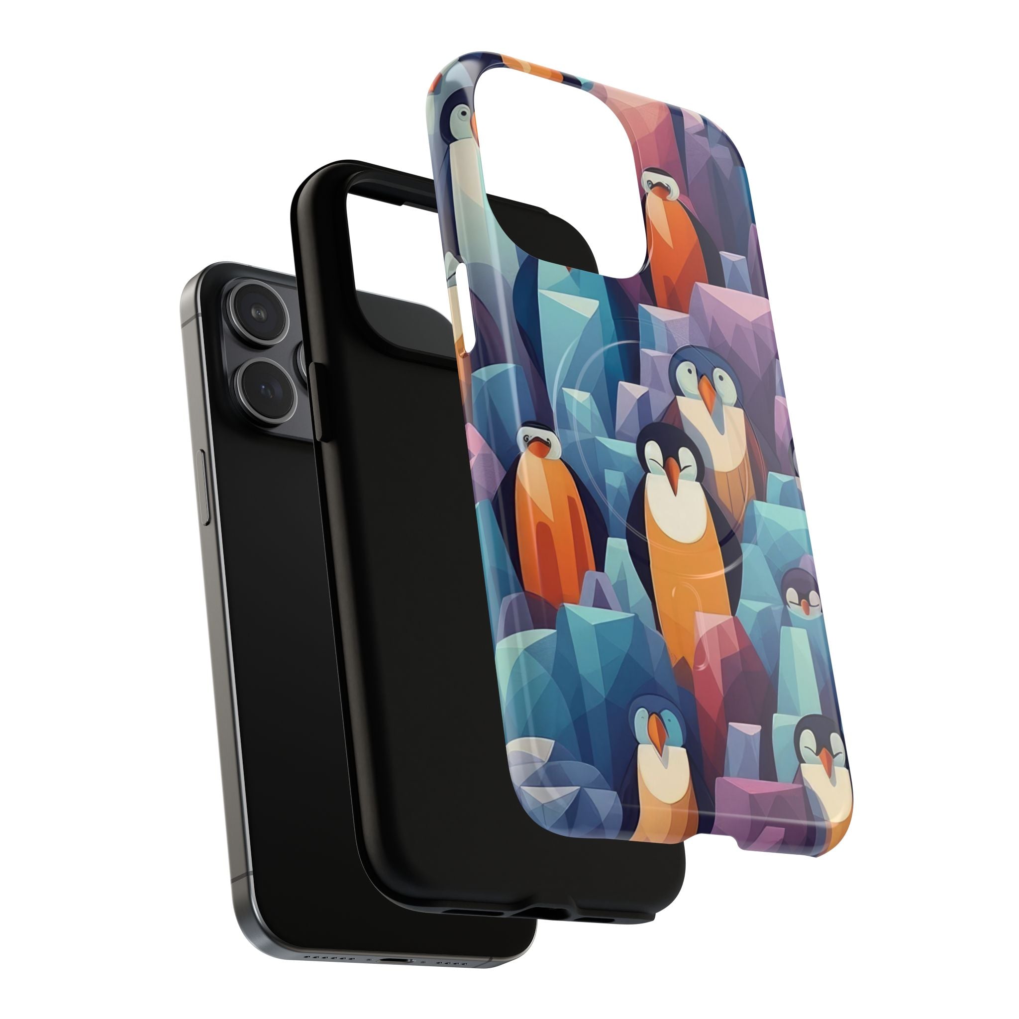 Penguin Family - Tough Magnetic Case