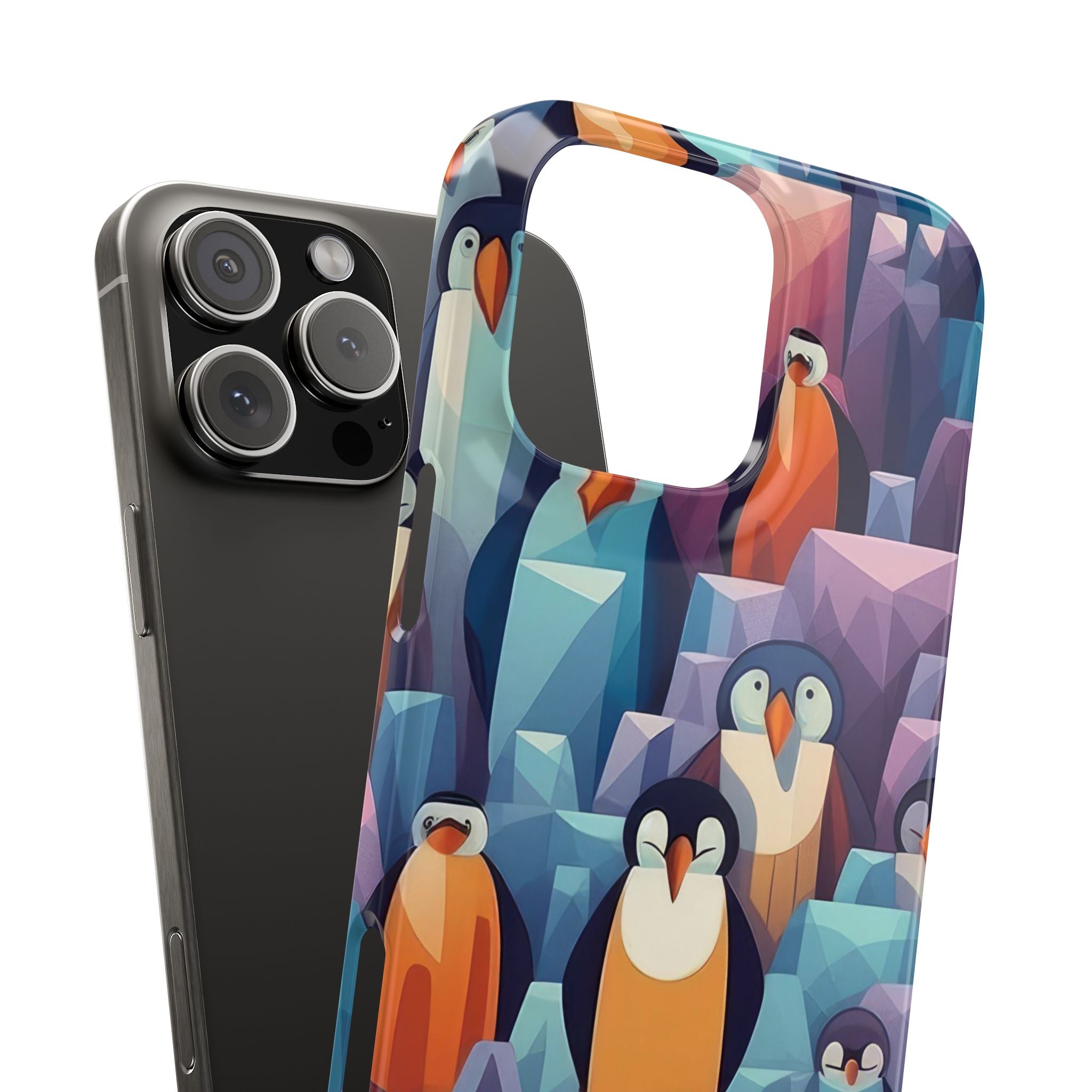 Penguin Family - Snap Case