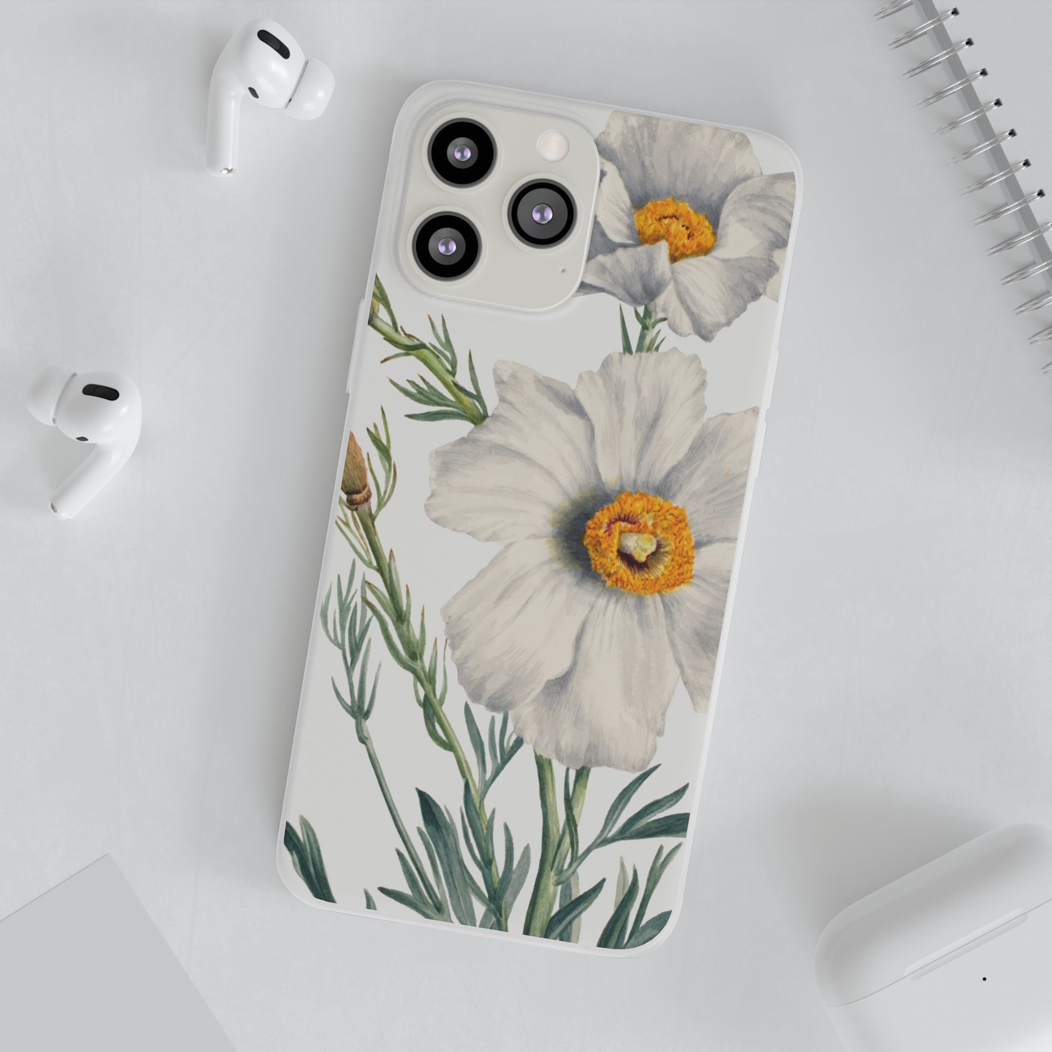 Matilija Poppy by Mary Vaux Walcott - Flexi Case