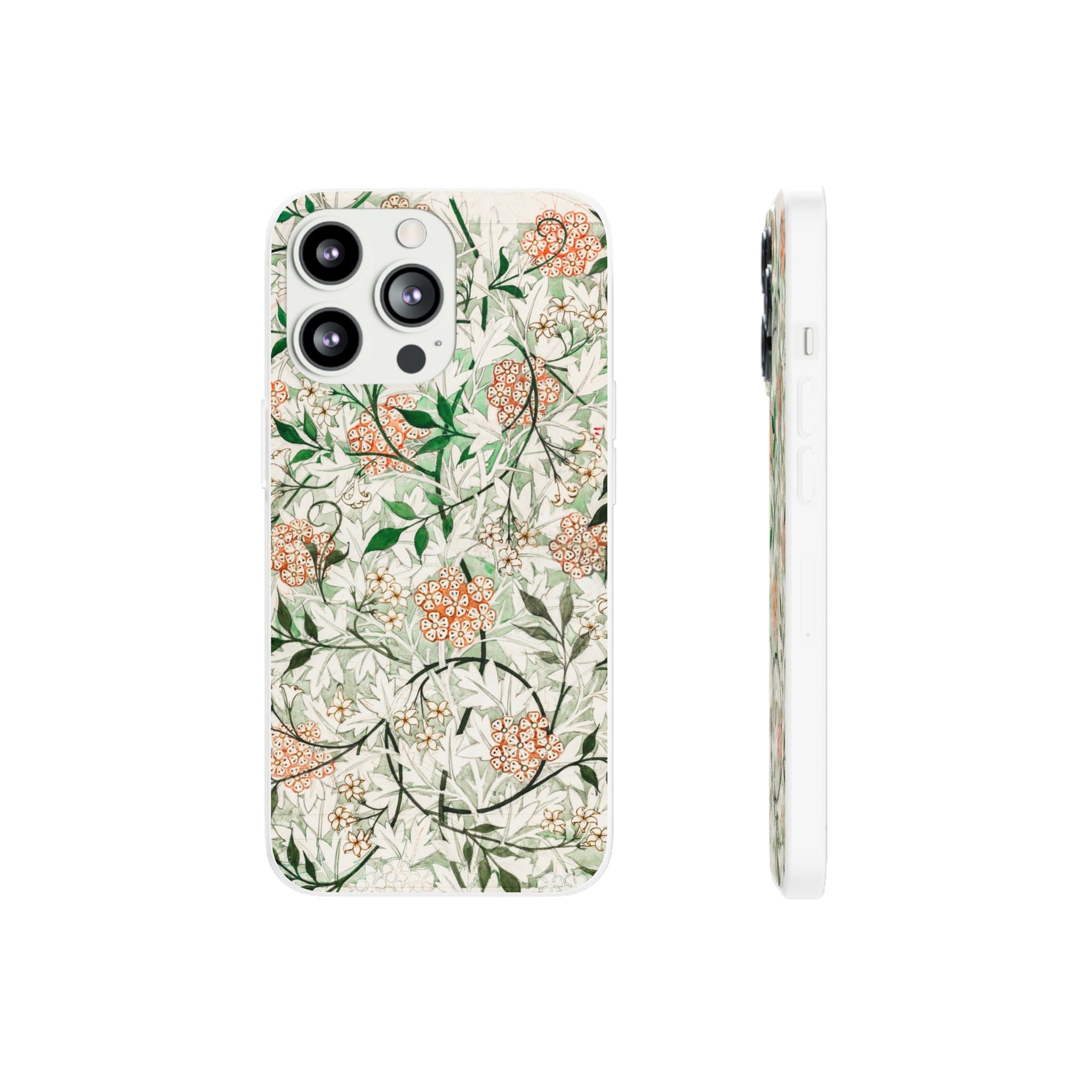 William Morris's (1834-1896) famous Jasmine pattern artwork - Flexi Case