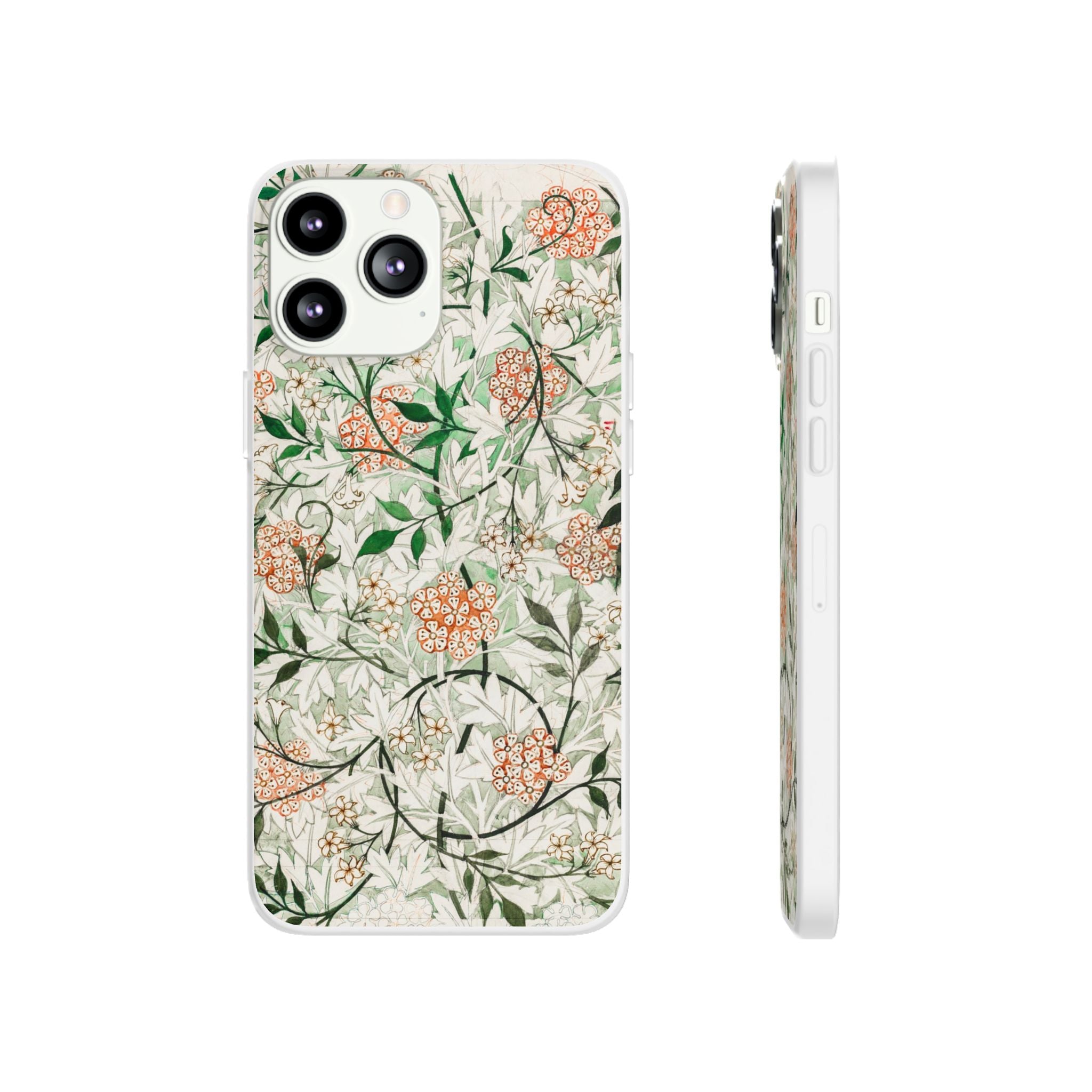 William Morris's (1834-1896) famous Jasmine pattern artwork - Flexi Case