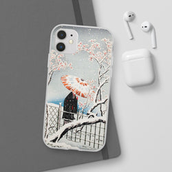 Image of Plum Tree in Snow by Hiroaki Takahashi - Flexi Case