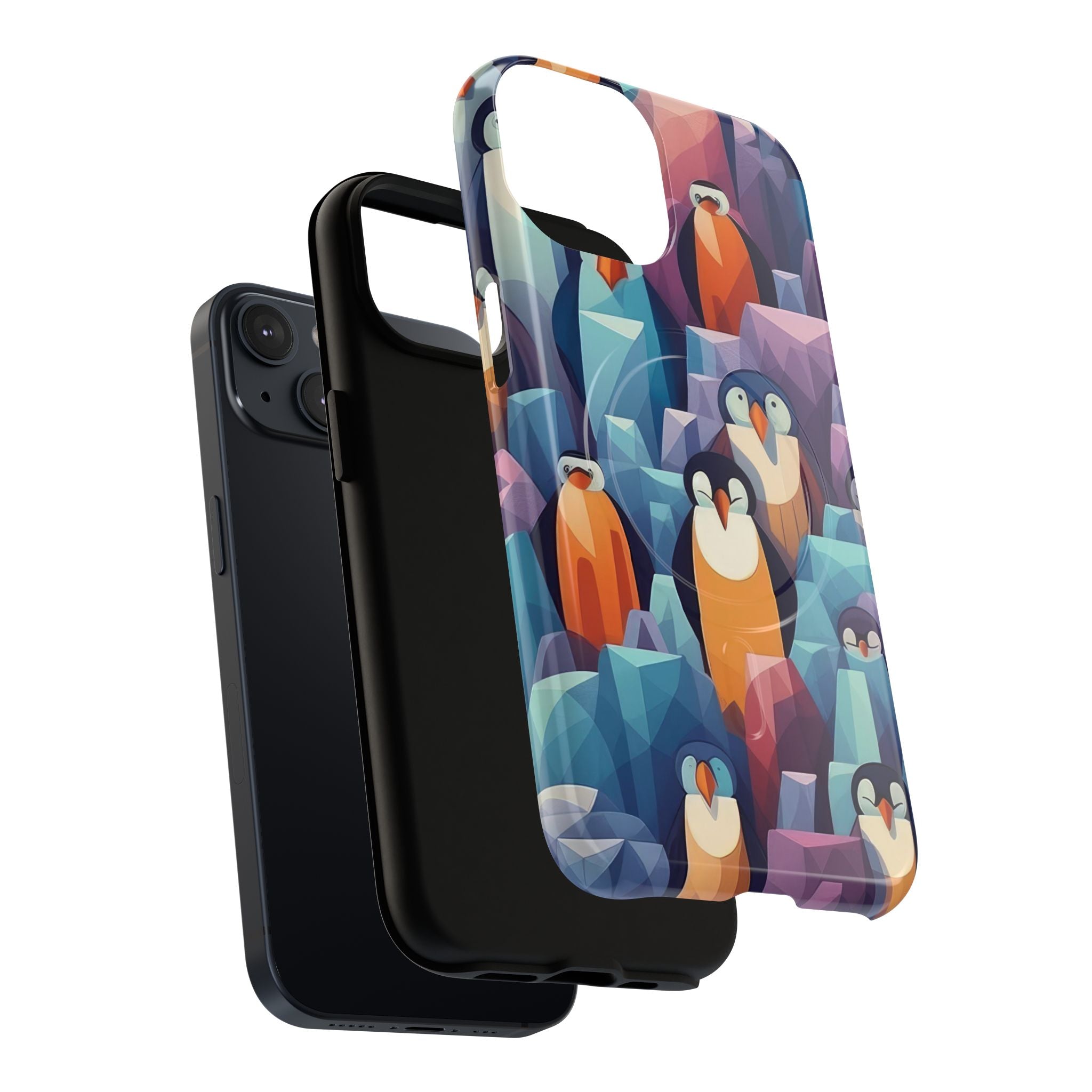 Penguin Family - Tough Magnetic Case