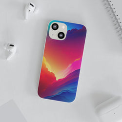 Image of Rainbow Clouds - Flexi Case