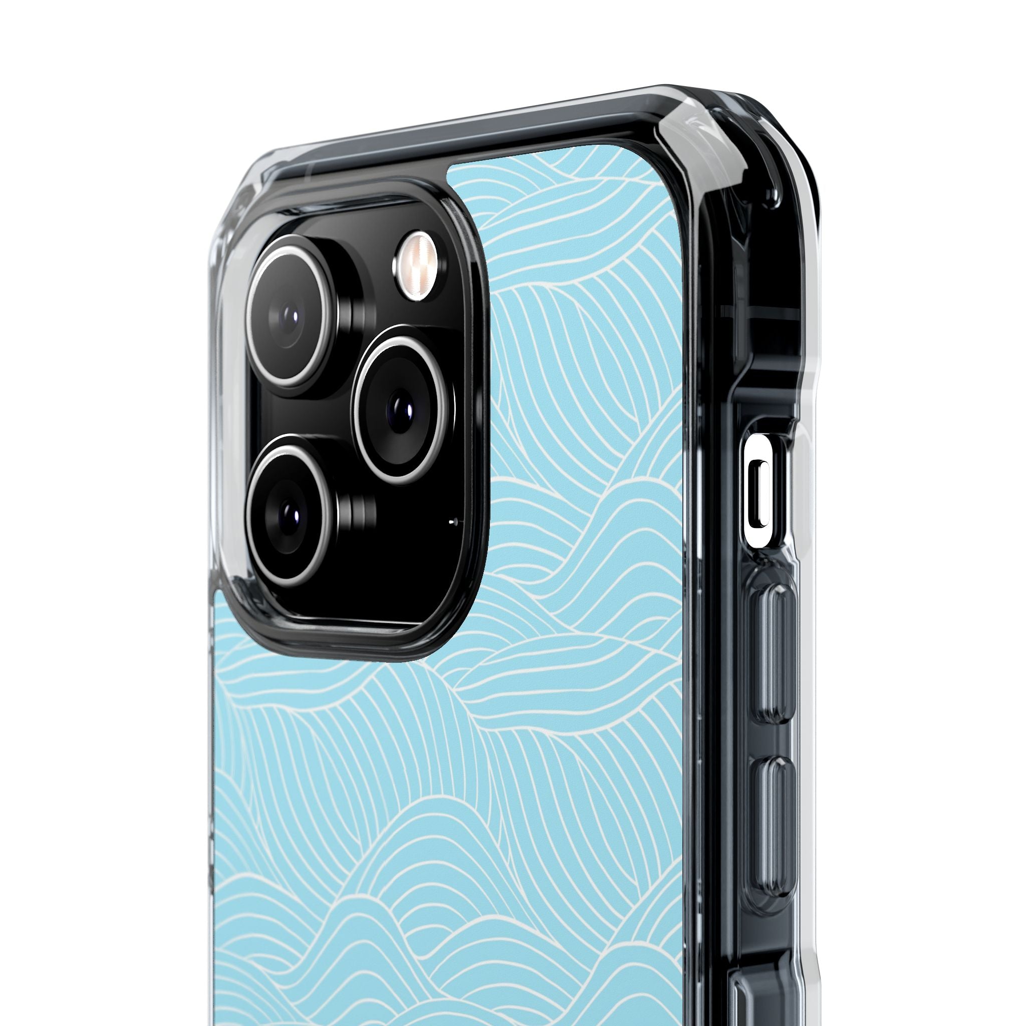 Ocean Lines - Magnetic Clear Impact Case