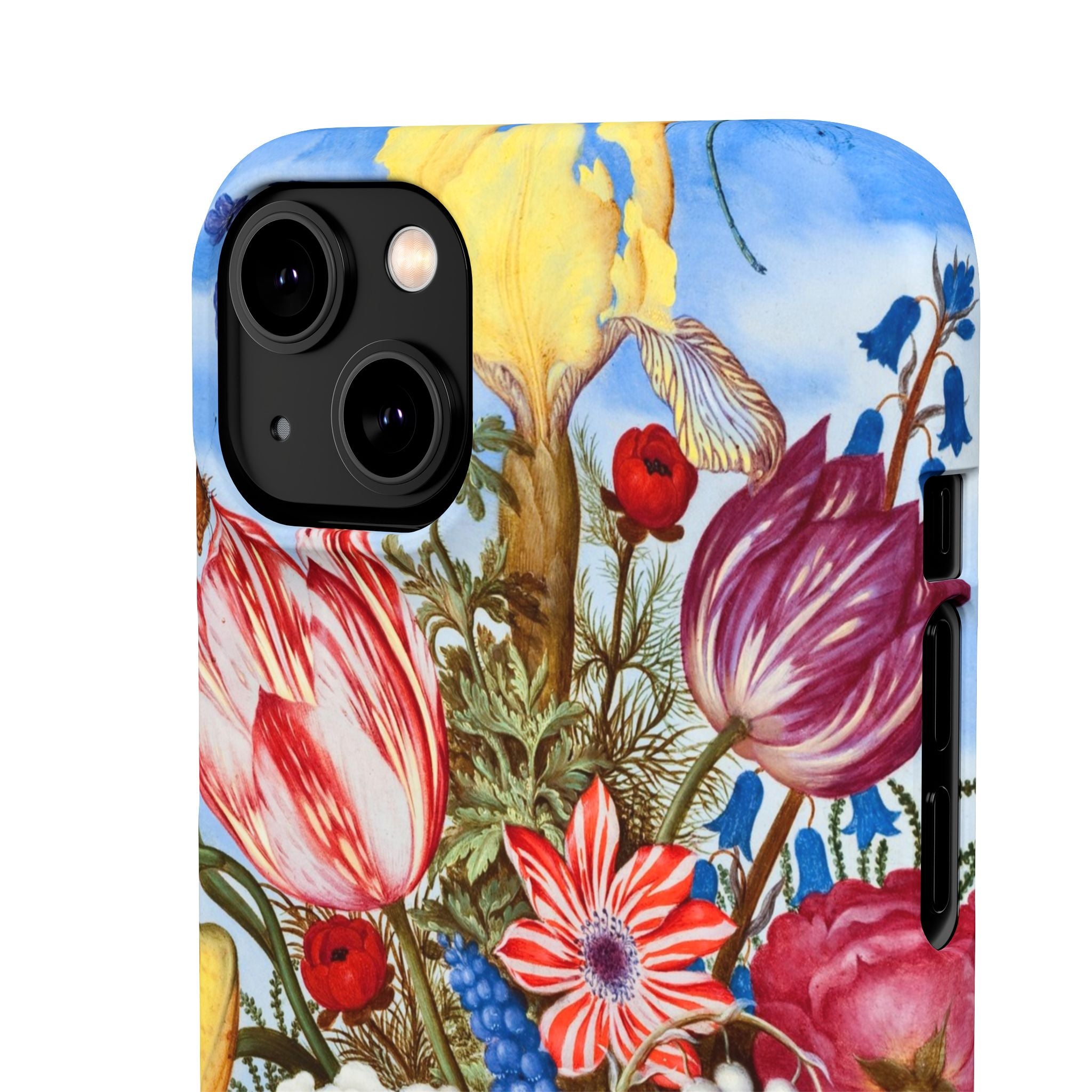 Bouquet of Flowers by Ambrosius Bosschaert - Snap Case