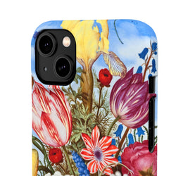 Image of Bouquet of Flowers by Ambrosius Bosschaert - Snap Case