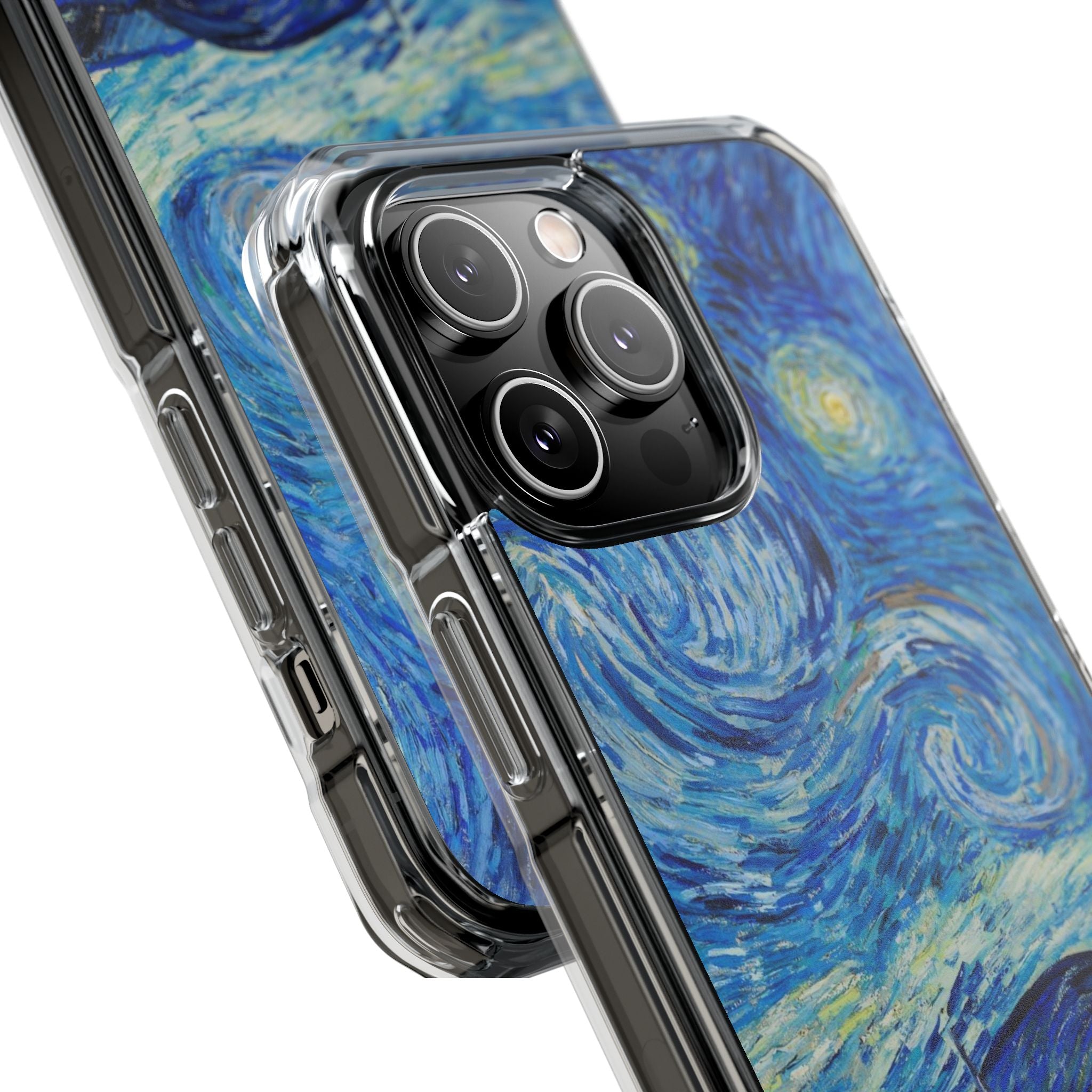 Vincent Van Gogh's The Starry Night - Magnetic Clear Impact Case