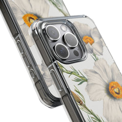 Image of Matilija Poppy by Mary Vaux Walcott - Magnetic Clear Impact Case