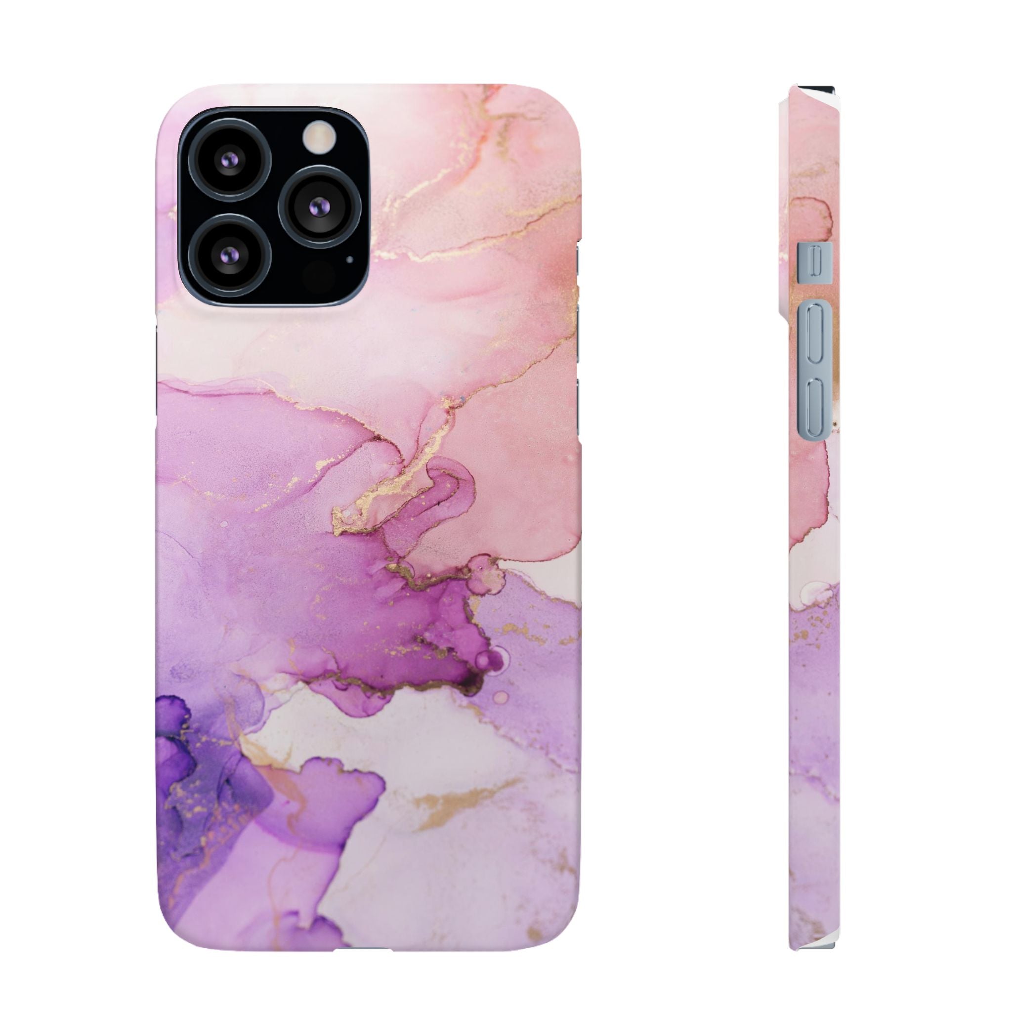 Pink Marble - Snap Case