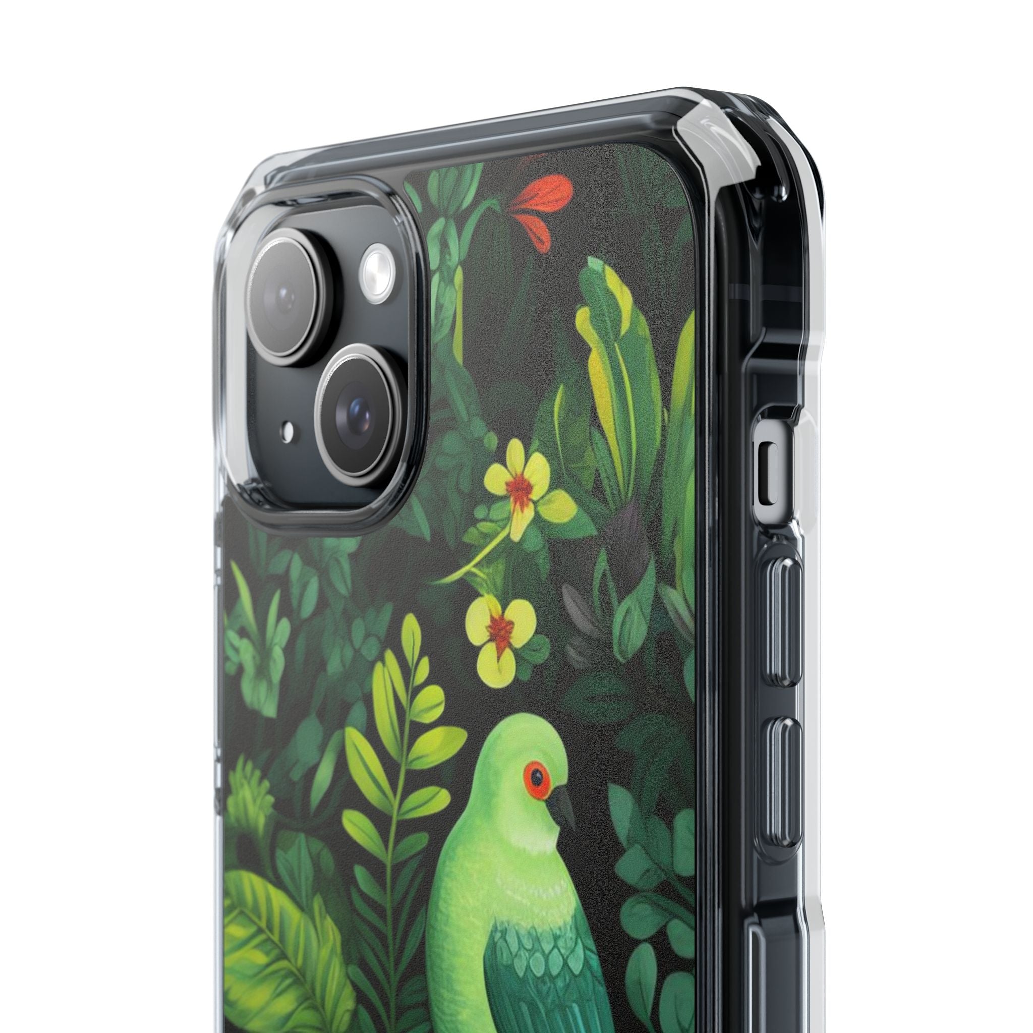 Bird of Green - Magnetic Clear Impact Case