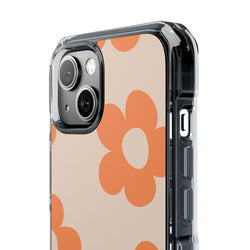 Image of Retro Petals - Magnetic Clear Impact Case