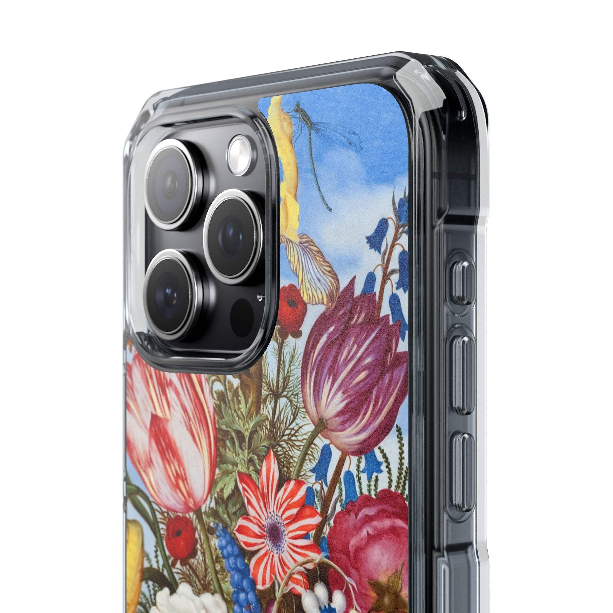 Bouquet of Flowers by Ambrosius Bosschaert - Magnetic Clear Impact Case