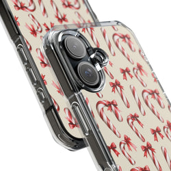 Image of Candy Cane Lane - Magnetic Clear Impact Case