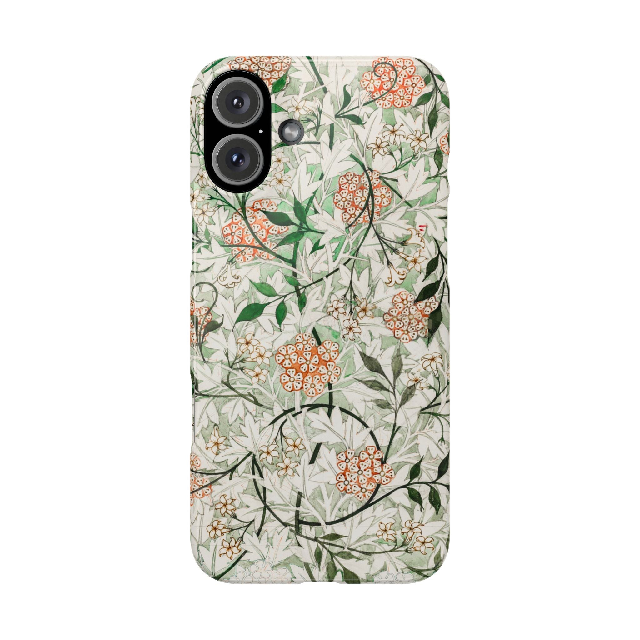 William Morris's (1834-1896) famous Jasmine pattern artwork - Snap Case