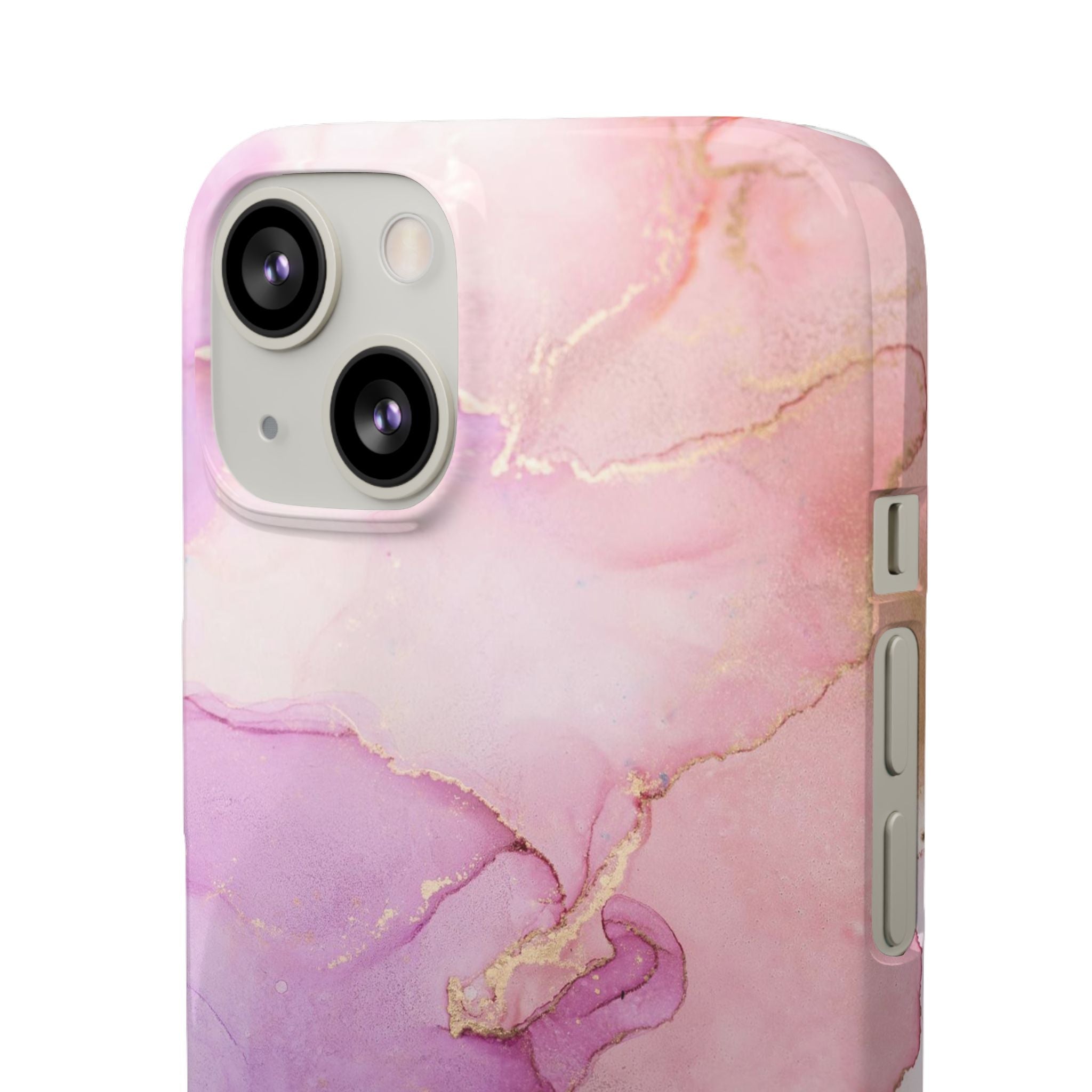 Pink Marble - Snap Case