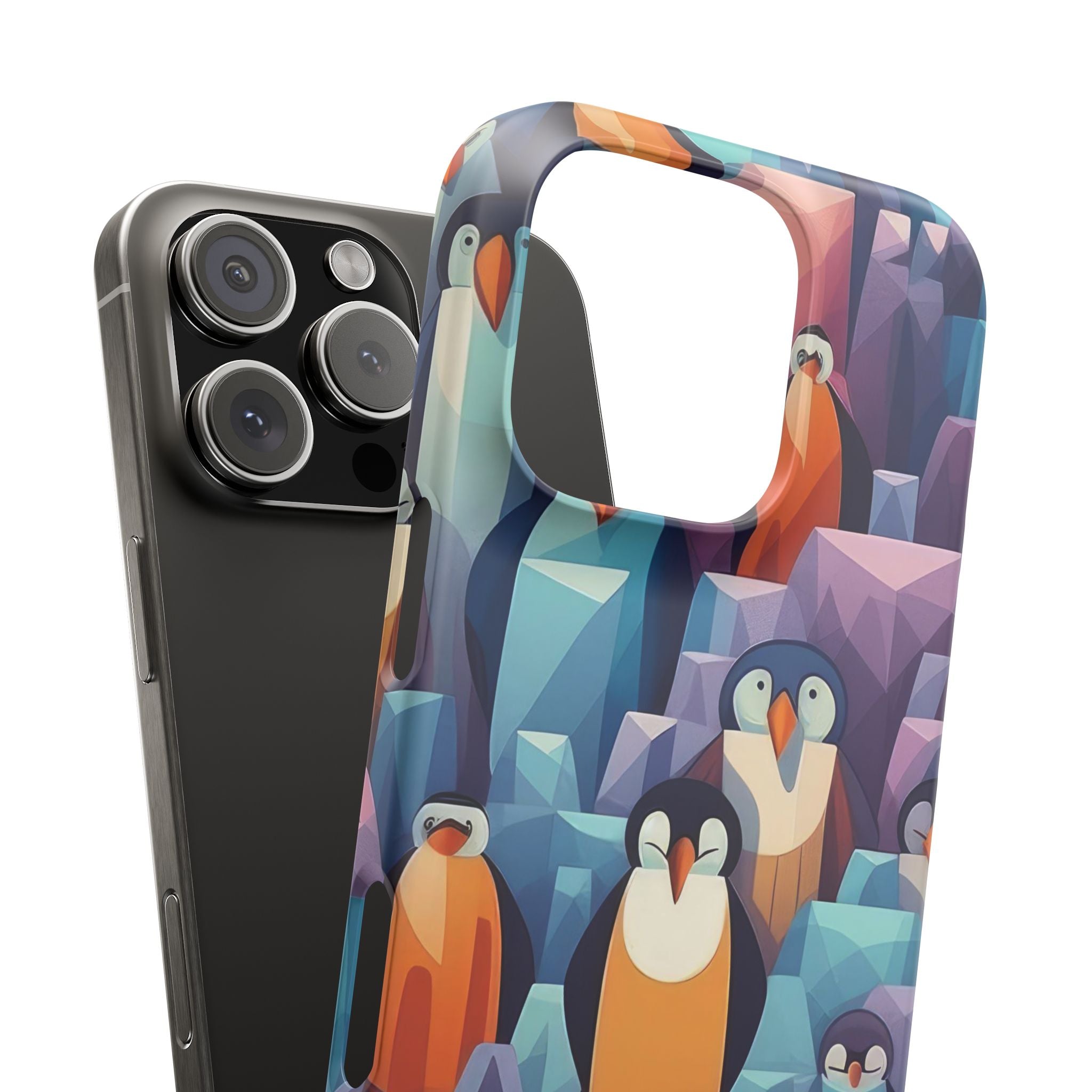 Penguin Family - Snap Case