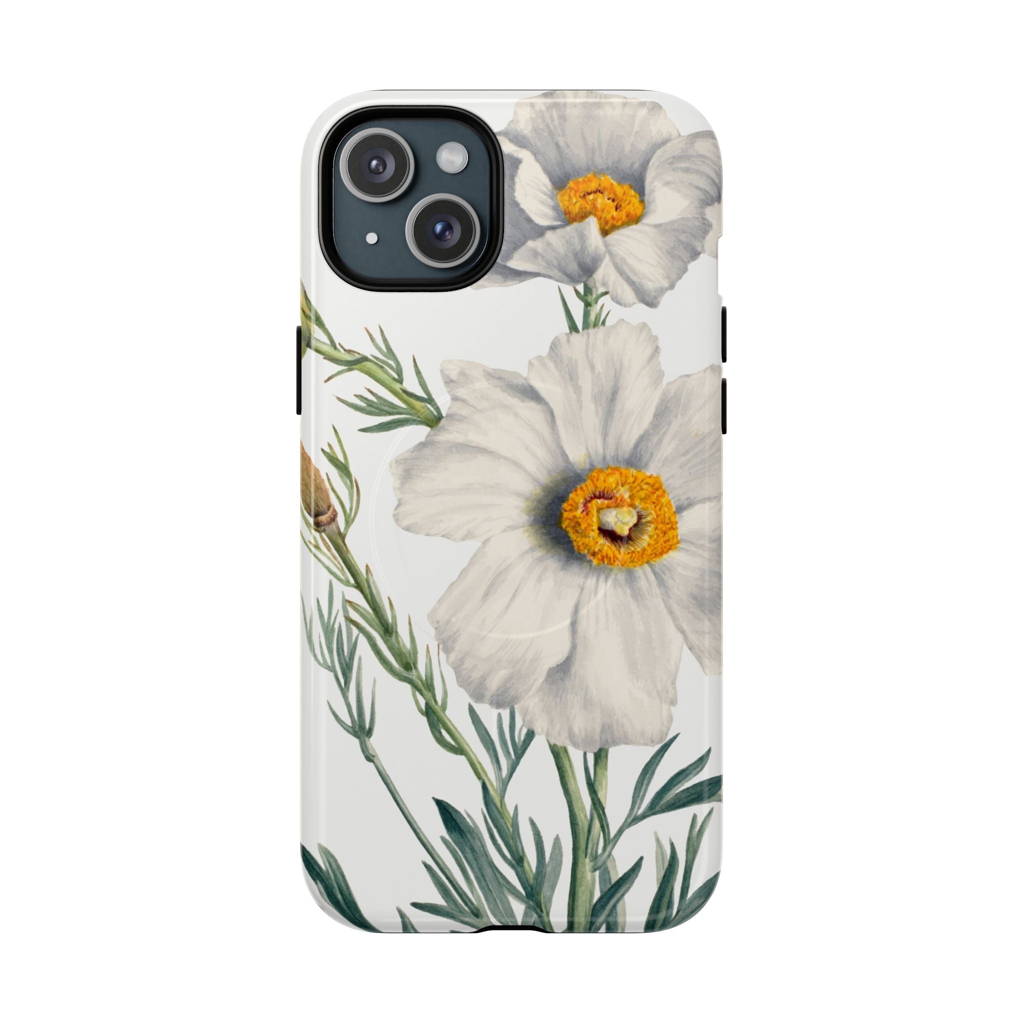 Matilija Poppy by Mary Vaux Walcott - Tough Magnetic Case