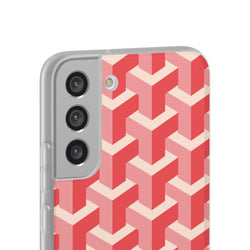 Image of Pink Geo - Flexi Case