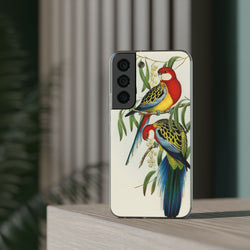 Image of Rosehill Parakeet by Elizabeth Gould - Flexi Case