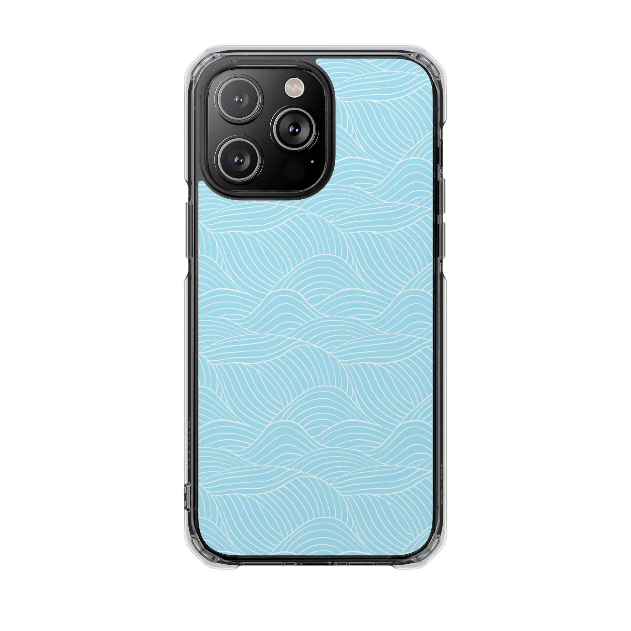 Ocean Lines - Magnetic Clear Impact Case