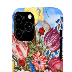 Image of Bouquet of Flowers by Ambrosius Bosschaert - Snap Case