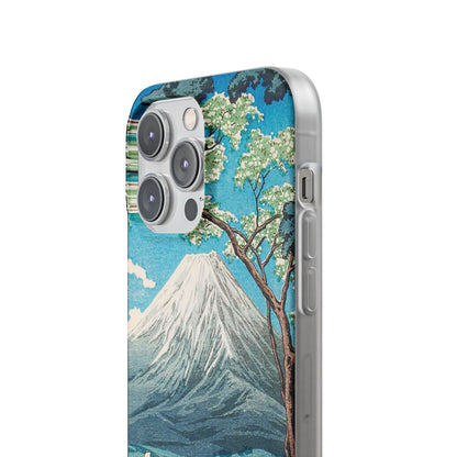 Mount Fuji from Lake Yamanaka - Flexi Case