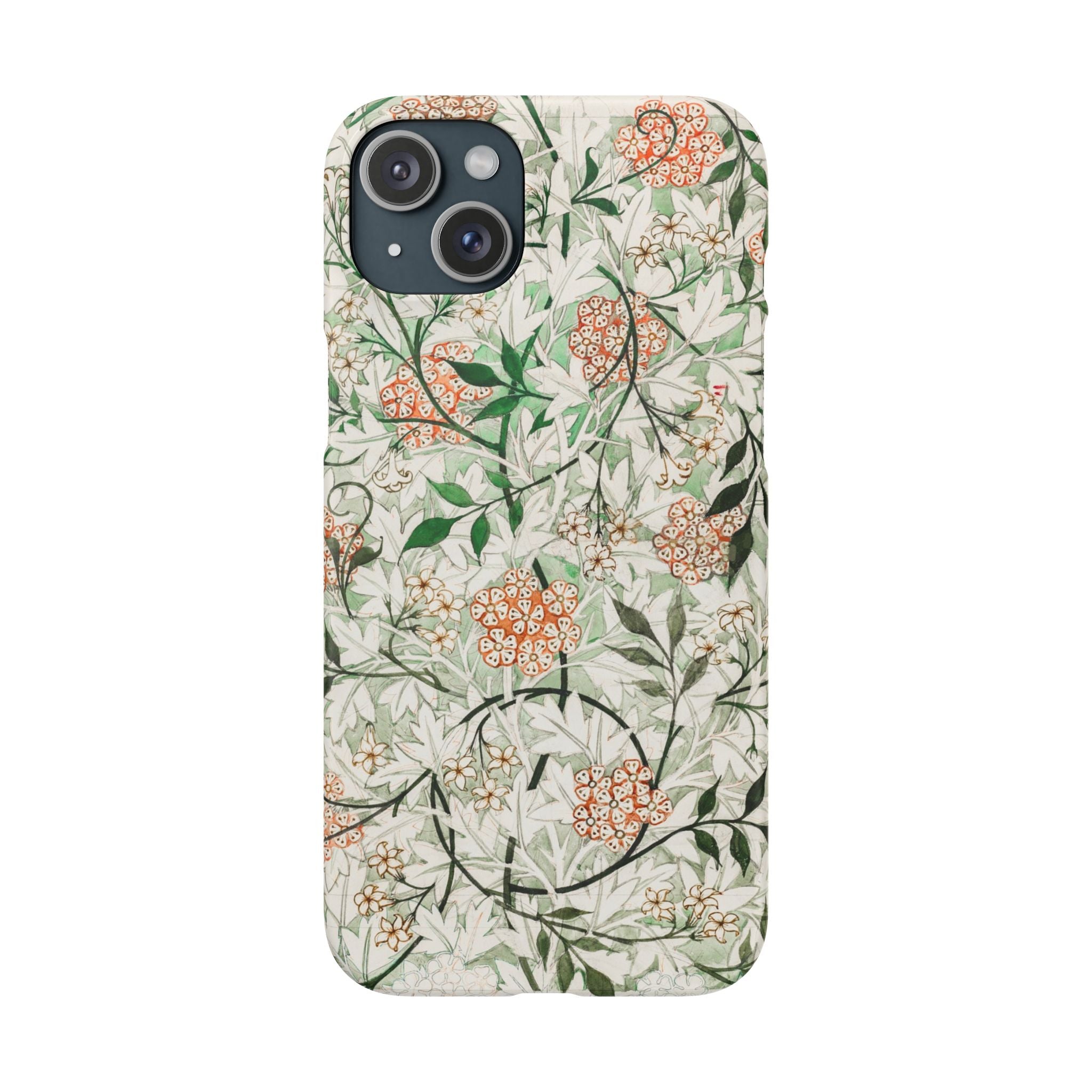 William Morris's (1834-1896) famous Jasmine pattern artwork - Snap Case