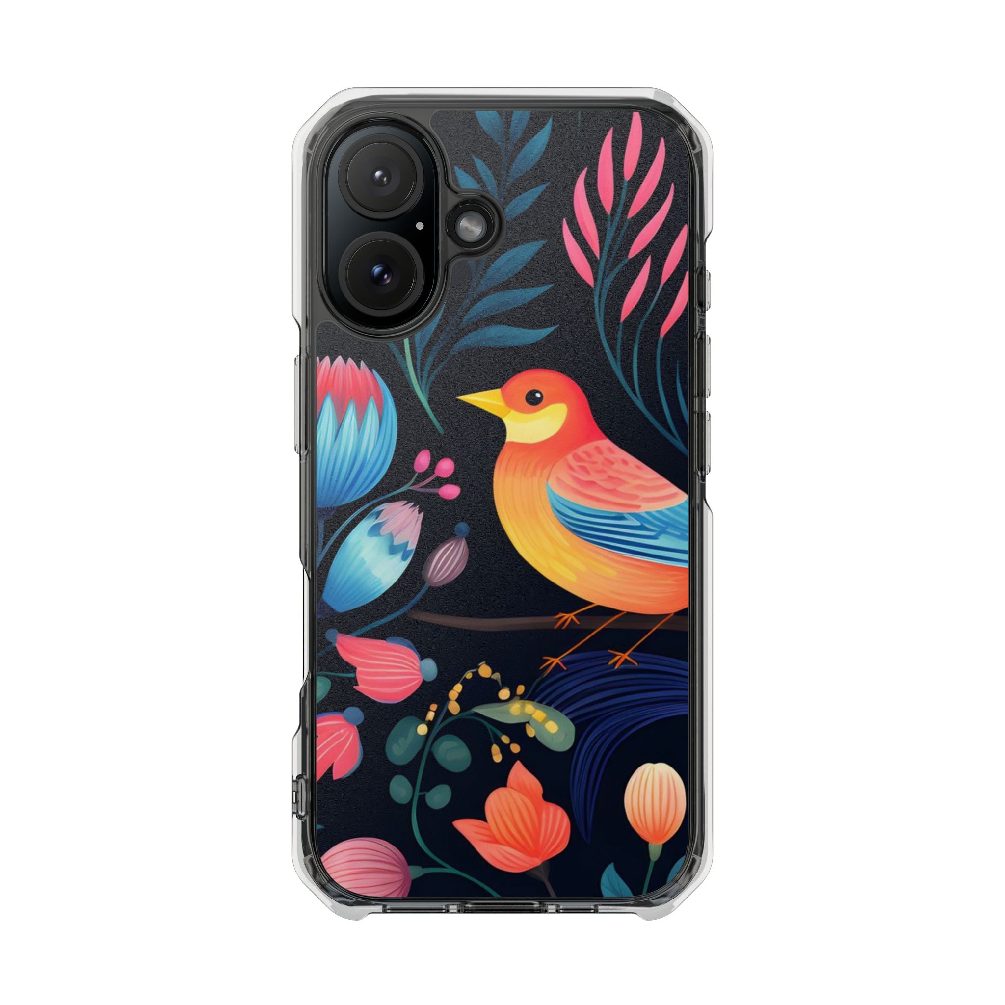 Bright Birds - Magnetic Clear Impact Case