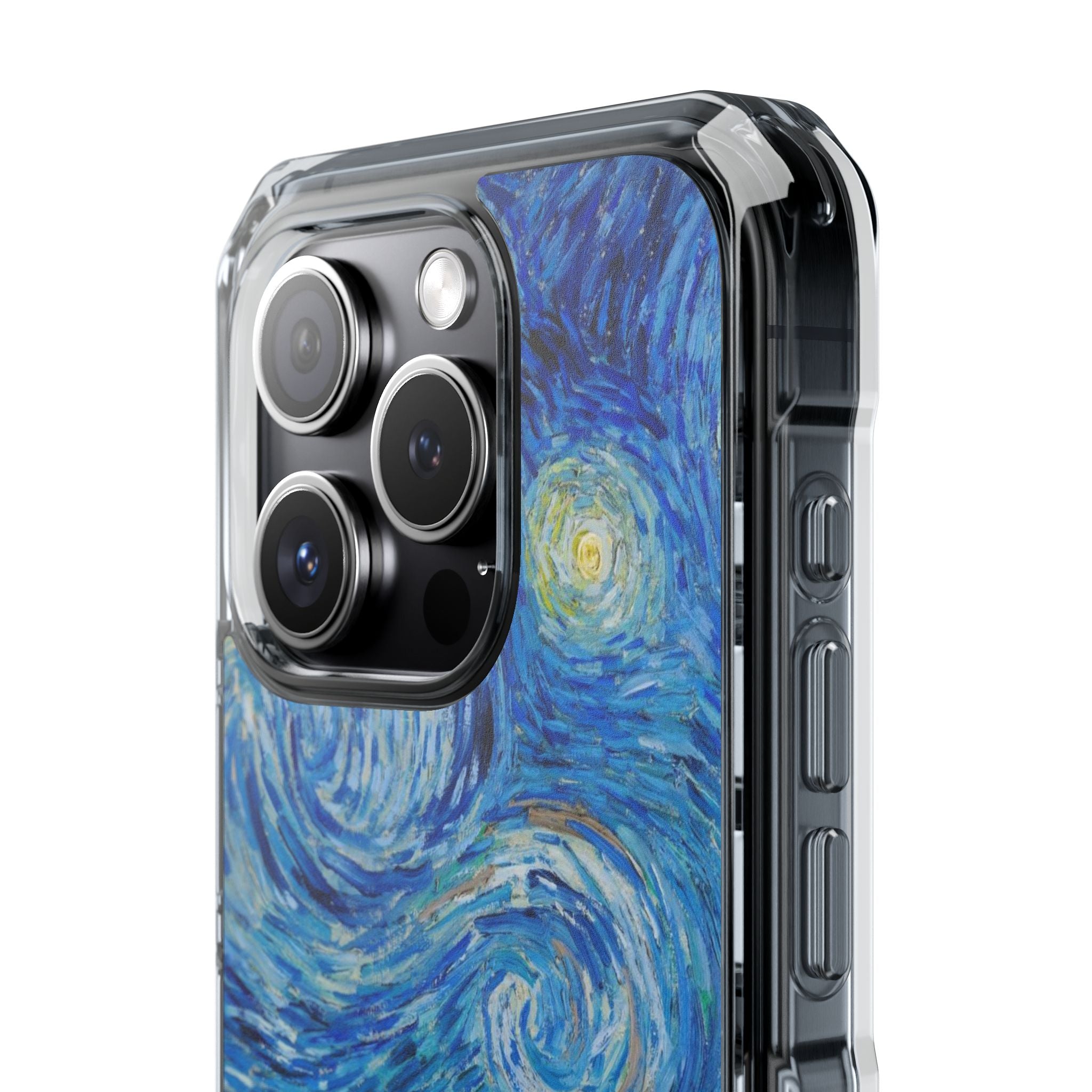 Vincent Van Gogh's The Starry Night - Magnetic Clear Impact Case