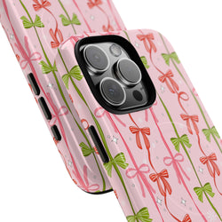 Image of Christmas Ribbon - Tough Magnetic Case