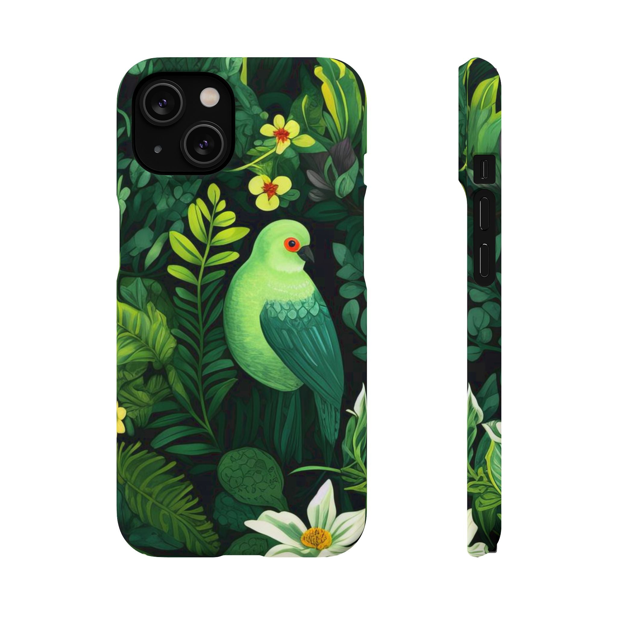 Bird of Green - Snap Case