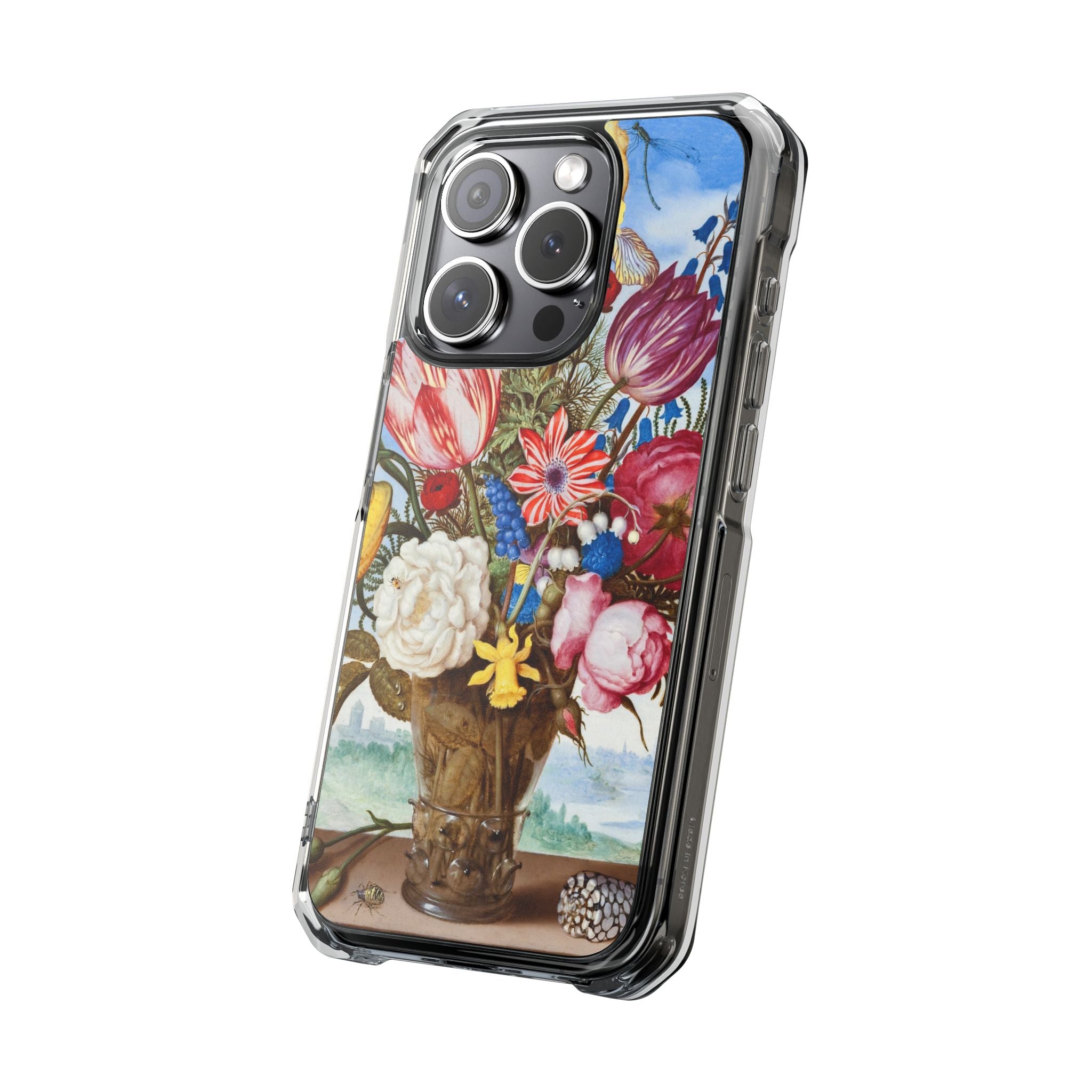 Bouquet of Flowers by Ambrosius Bosschaert - Magnetic Clear Impact Case