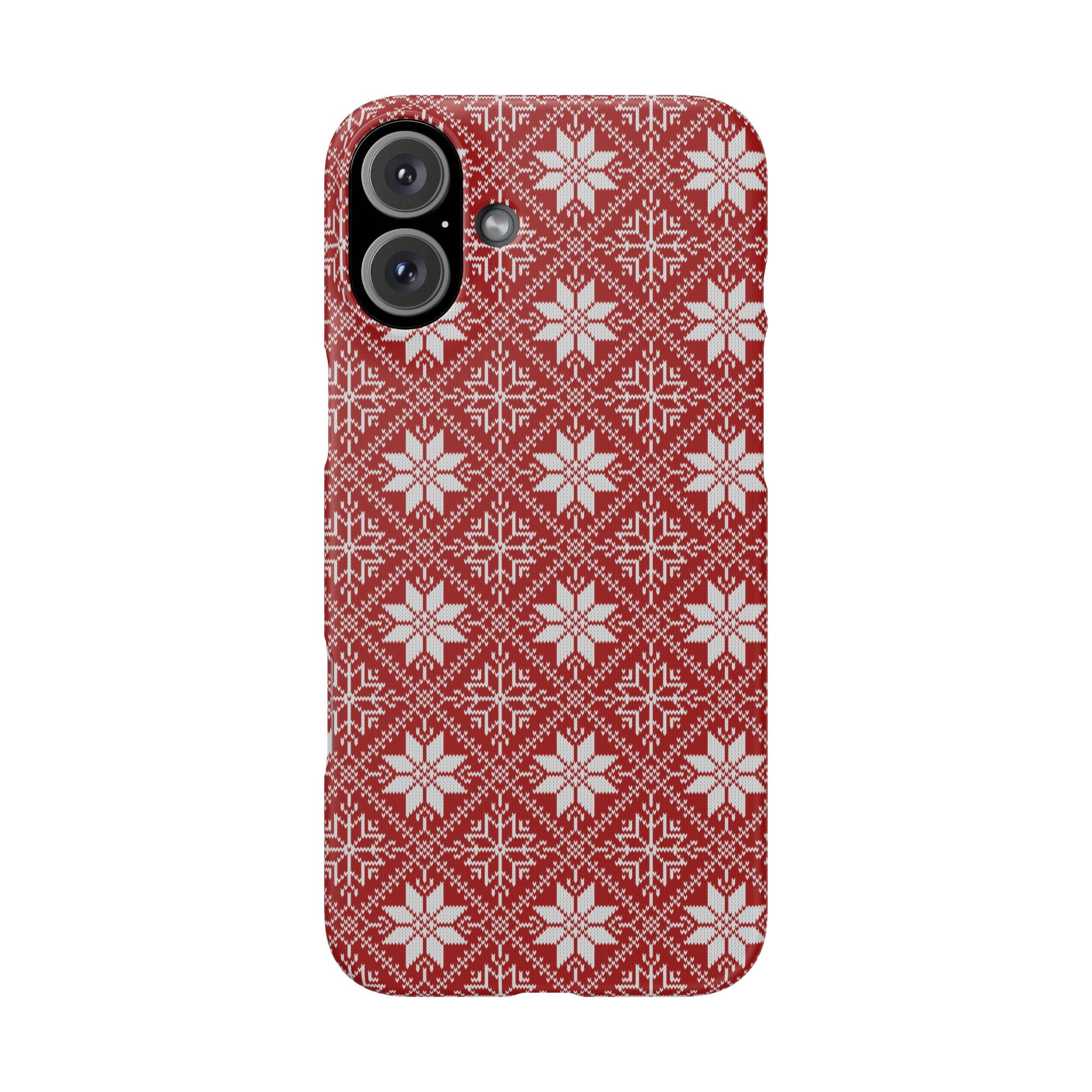 Snow Flake - Snap Case