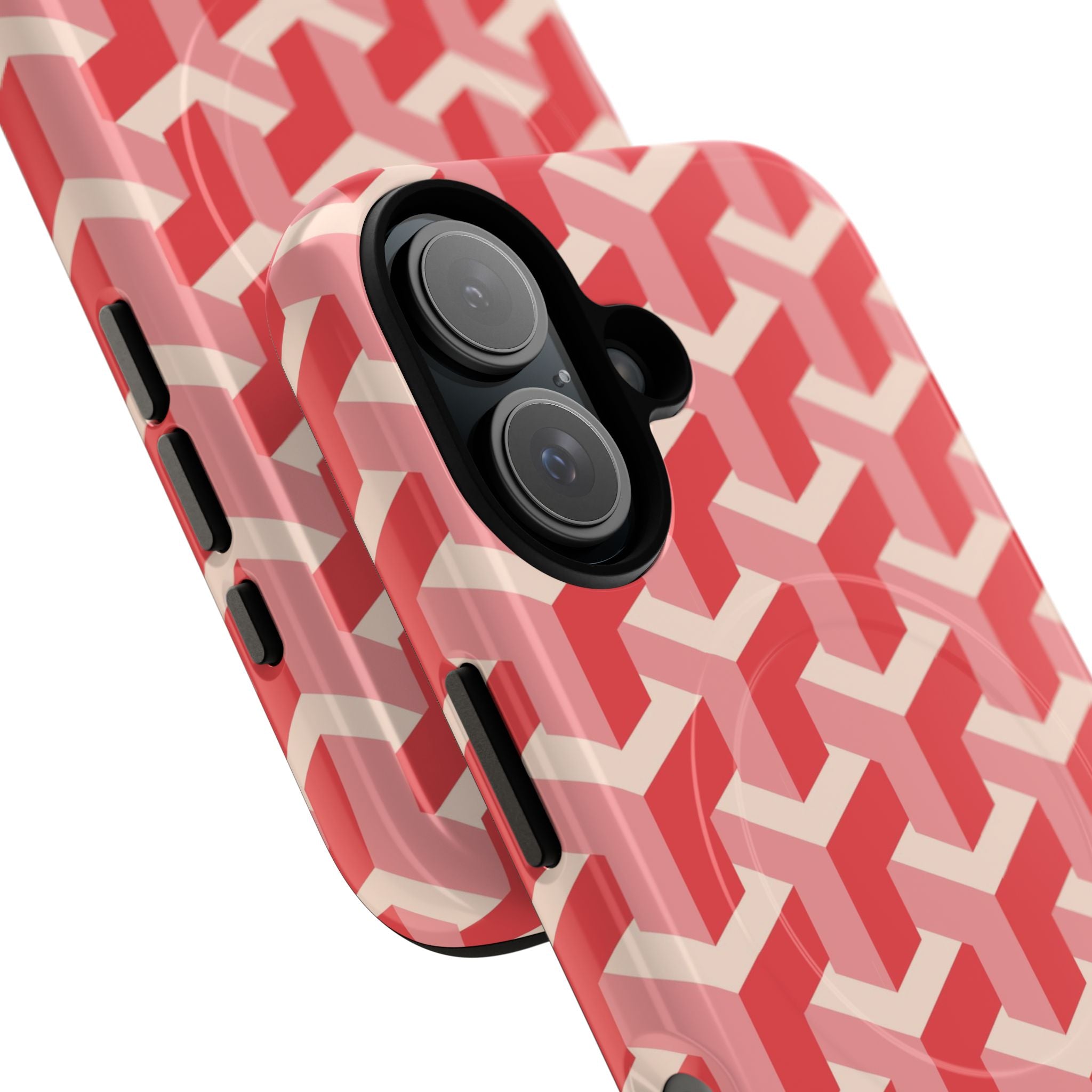 Pink Geo - Tough Magnetic Case