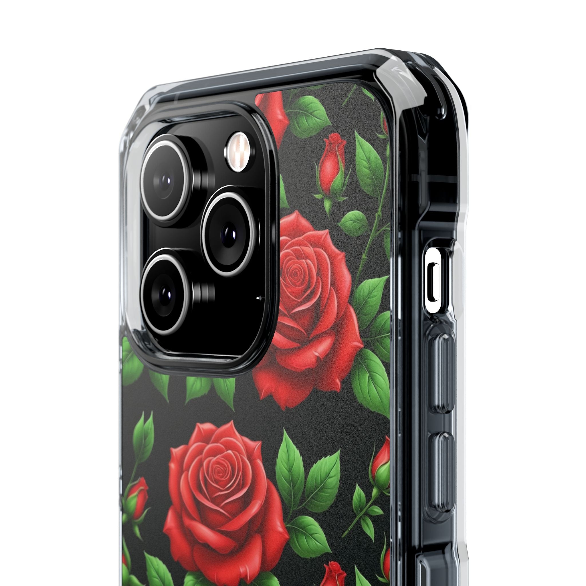 Roses are Red - Magnetic Clear Impact Case