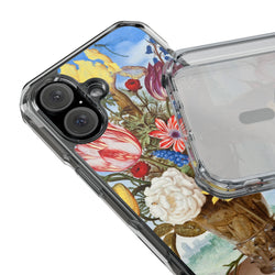 Image of Bouquet of Flowers by Ambrosius Bosschaert - Magnetic Clear Impact Case