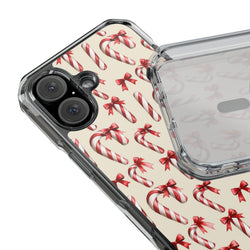 Image of Candy Cane Lane - Magnetic Clear Impact Case