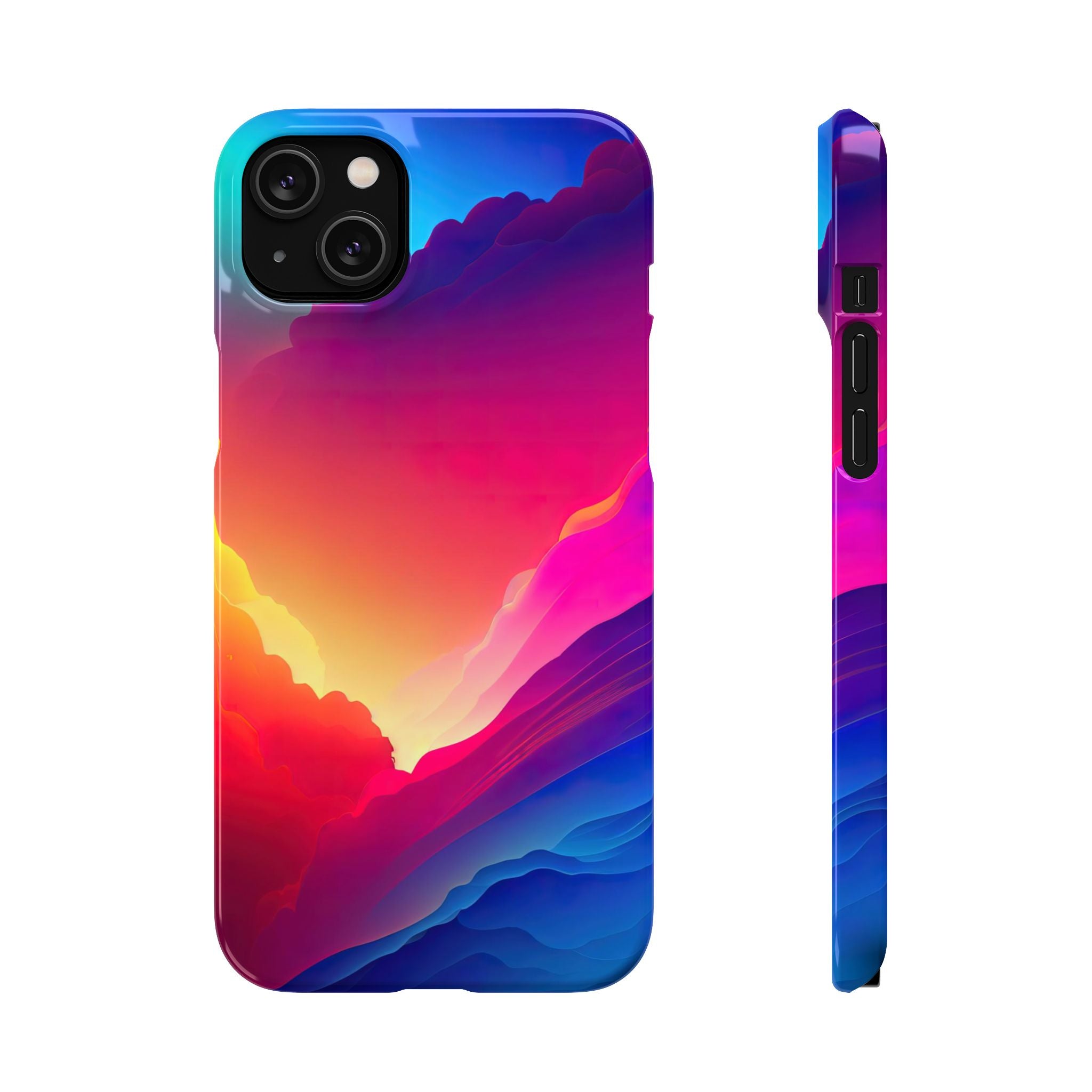 Rainbow Clouds - Snap Case