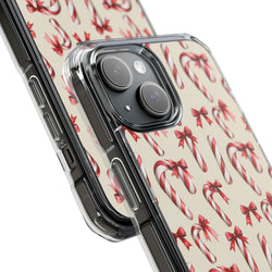 Image of Candy Cane Lane - Magnetic Clear Impact Case