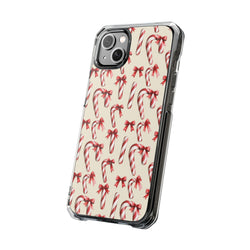 Image of Candy Cane Lane - Magnetic Clear Impact Case