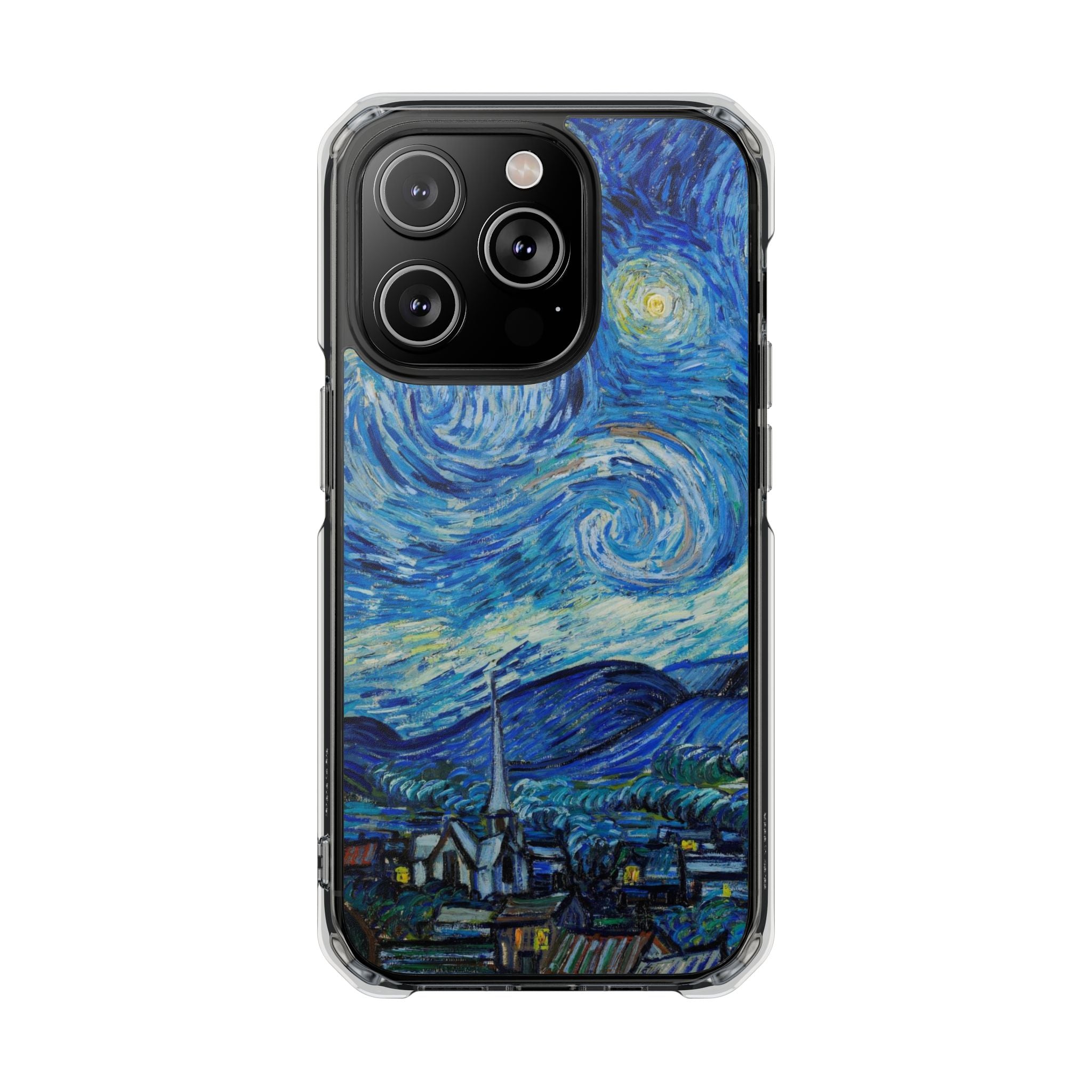 Vincent Van Gogh's The Starry Night - Magnetic Clear Impact Case