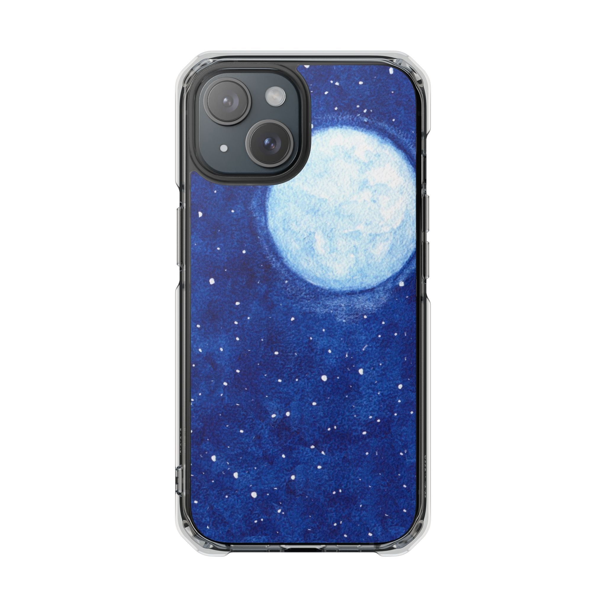 Night Moon - Magnetic Clear Impact Case