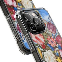 Image of Bouquet of Flowers by Ambrosius Bosschaert - Magnetic Clear Impact Case