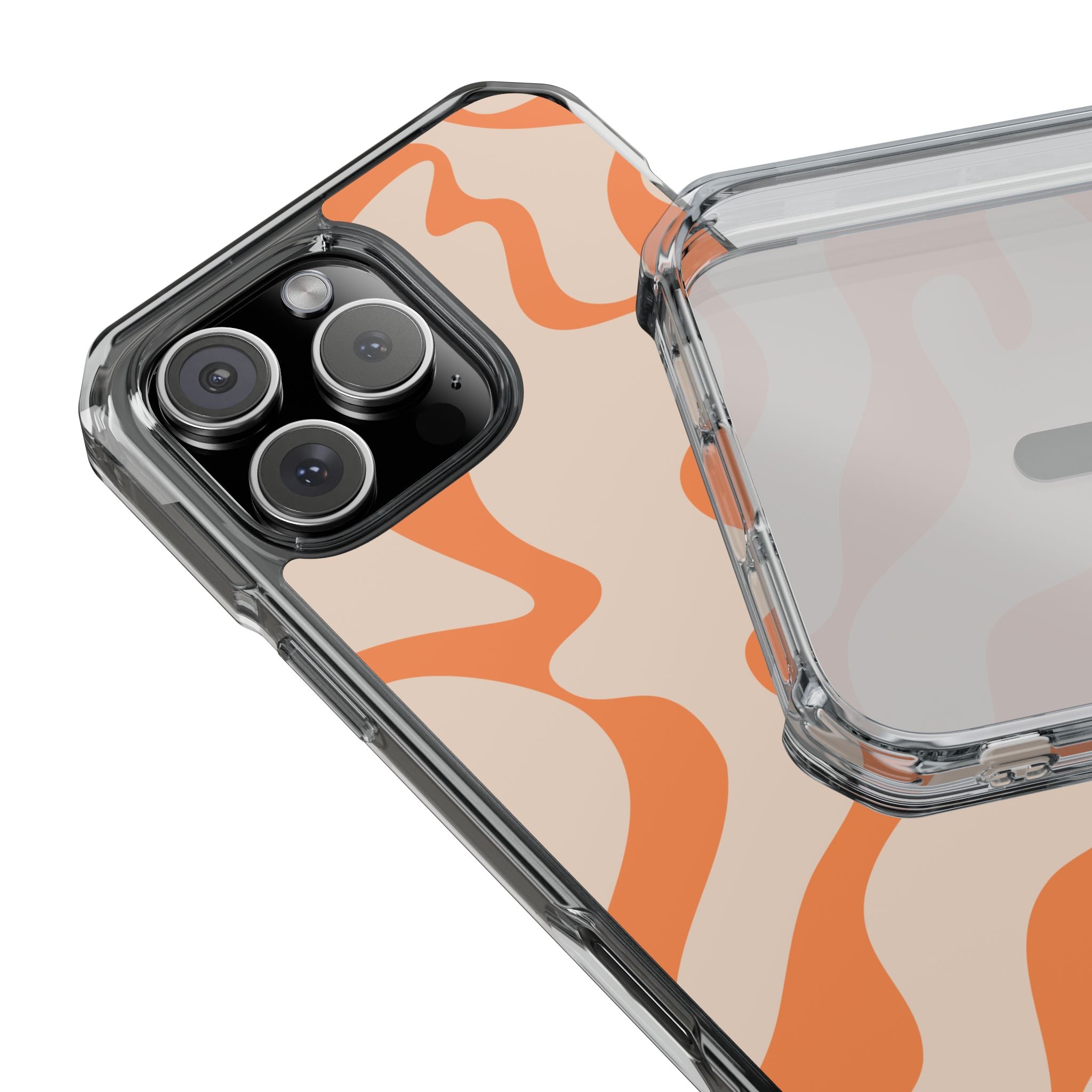 Retro Ripples - Magnetic Clear Impact Case