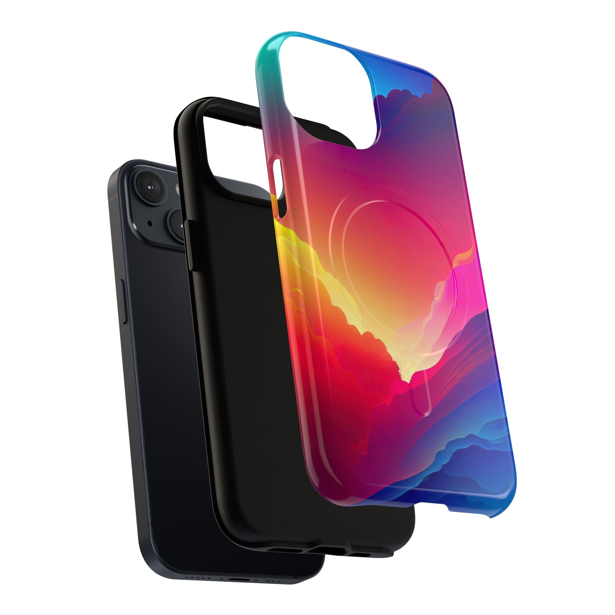 Rainbow Clouds - Tough Magnetic Case